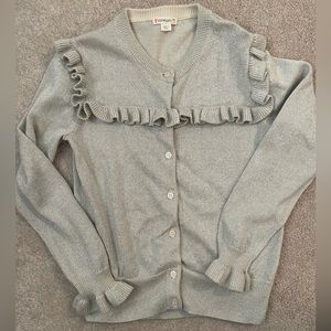 Crewcuts sparkly Cardigan sz 8